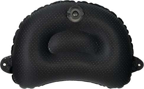2 oz Ultralight Backpacking Pillow- Compact, Adjustable, Soft, Nonslip, Inflatable Camping Pillow Charcoal, Elevated (for Side Sleepers) in Saudi Arabia