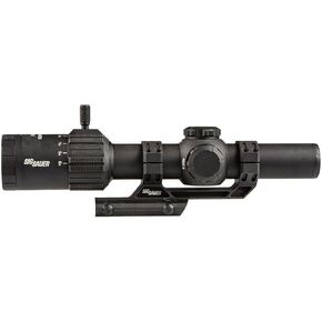 SIG SAUER Tango-MSR LPVO 1-6X24mm Waterproof Fog-Proof Rugged Tactical Hunting Rifle Scope | Second Focal Plane/F2 | Illuminated MSR BDC-6 Reticle
