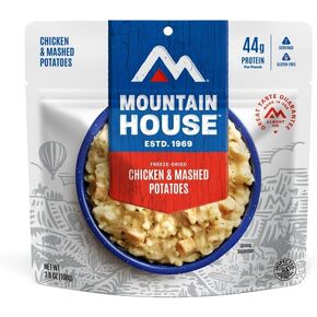 Mountain House Chicken & Mashed Potatoes | Freeze Dried Backpacking & Camping Food | 2 Servings | Gluten-Free