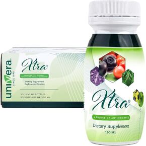 Univera Xtra Concentrate, Vital Energy, Stress Management, Focus and Clarity, Joint Health, Antioxidant Protection, 30oz Bottle