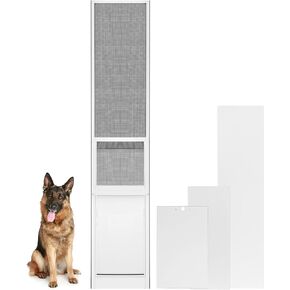 Extra Large Dog Door for Sliding Door - X Large Dog Door for Sliding Glass Door - Pet Door for Patio Slider Insert