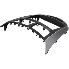Car Navigation 2Din Central Control Fascia DVD Navigation Panel Frame Fit for Hyundai I25 Accent 2010-2014 Car Stereo Fascia