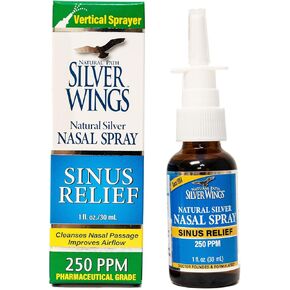 Natural Path Silver Wings Colloidal Silver 250ppm Spray 1oz