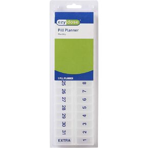 EZY DOSE Monthly Medtime (28-Day) Pill Planner │Monthly Pill Organizer