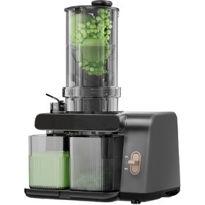 ماكينات عصارة كاتلين بالضغط البارد، أنبوب تغذية كبير جدًا مقاس 5.3 بوصة، سهل التنظيف، عصارة خضروات فواكه جوجوس احترافية بطيئة المضغ، خالية من مادة BPA in Kuwait