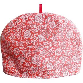 Handmade Tea Cozy, Cotton Vintage Decorative Tea Cosy, Country Style Floral Tea Cozies for Teapot Keep Warm Double Insulated Kettle Cover