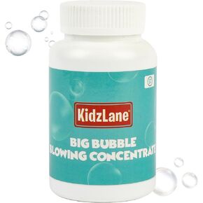Kidzlane Bubble Solution Refill 67.63 oz | Large, Easy-Grip Bottle for Bubble Guns, Wands, Bubble Machines | Bubble Toy for Ages 3+
