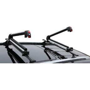 BrightLines Ski Snowboard Racks Carriers Hold up to 4 Pair Skis or 2 Snowboards