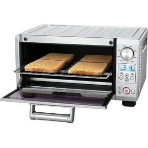 Breville Mini Smart Toaster Oven, Brushed Stainless Steel, BOV450XL