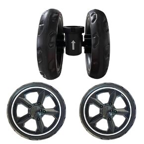 ROODO Pet Stroller Dedicate Replacement Wheel Set,Easy Fast disassembly and Installation,No Additional Tools are Required。