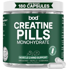 Creatine HCL Pills - Muscle Growth, Endurance, No Bloat, No Load, Not Flavored | Monohydrate Micronized Alternative, Creatine for women and men, Vegan, No Powder, Gummy, Tablets Creatina, 150 Capsules