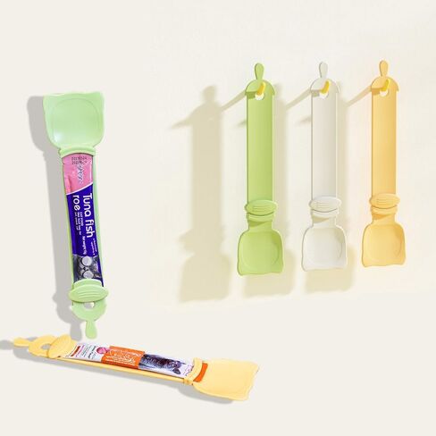 3 Pack Cat Happy Spoon, Cat Food Treat Spoon, Pet Strip Feeder Squeeze Scoop,2 in 1 Cat Puree Bisque Bar Dispenser Food Storage for Wet Food Liquid Snack, Multifunctional Pet Feeding Supplies in Saudi Arabia