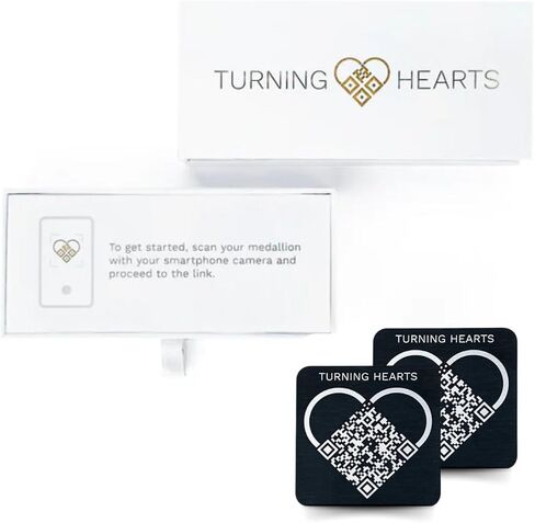 Medallion - Memorial Website & QR Plaque for Cemetery Headstone Grave Marker, QR Code Links to Personalized Tribute Webpage, Custom Bereavement Gift for Loss of Loved One, Dog, Cat, Pet in Saudi Arabia