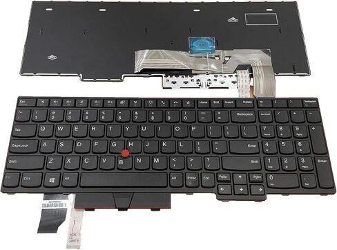 لوحة مفاتيح بديلة للكمبيوتر المحمول بتصميم أمريكي لجهاز Lenovo Thinkpad L15 (النوع 20U3، 20U4 20U7، 20U8) L15 1st Gen 2 15.6 بوصة (النوع 20X3 20X4 20X7، 20X8) P/N: 5N20W68253 5N20W68289 5N20W68217 in Saudi Arabia