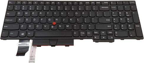 لوحة مفاتيح بديلة للكمبيوتر المحمول بتصميم أمريكي لجهاز Lenovo Thinkpad L15 (النوع 20U3، 20U4 20U7، 20U8) L15 1st Gen 2 15.6 بوصة (النوع 20X3 20X4 20X7، 20X8) P/N: 5N20W68253 5N20W68289 5N20W68217 in Saudi Arabia