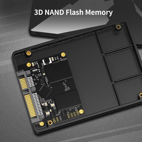 CUSU C300 1 تيرابايت 2.5 بوصة SATA SSD، سرعة قراءة تصل إلى 550 ميجابايت/ثانية محرك الحالة الصلبة، SSD داخلي للكمبيوتر المحمول/الكمبيوتر الشخصي in Saudi Arabia