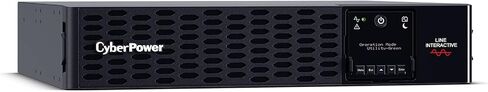 CyberPower PR3000RTXL2UN Smart App Sinewave UPS System, 3000VA/3000W, 9 Outlets, 2U Rack/Tower, RMCARD205 Pre-Installed, EBM Option in Saudi Arabia