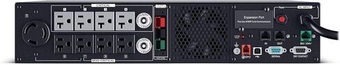 CyberPower PR3000RTXL2UN Smart App Sinewave UPS System, 3000VA/3000W, 9 Outlets, 2U Rack/Tower, RMCARD205 Pre-Installed, EBM Option in Saudi Arabia