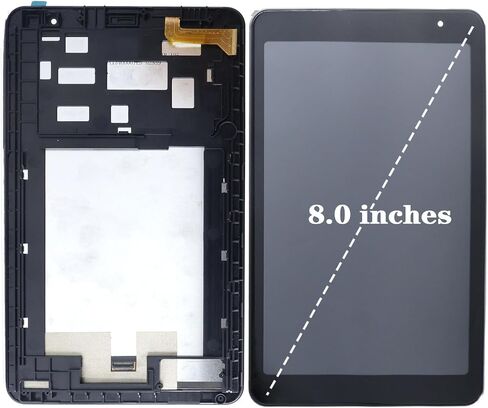 ل BLU M8L زائد استبدال الشاشة اللوحي M0222WW M0220WW شاشة LCD عرض تعمل باللمس محول الأرقام الجمعية استبدال 8.0" in Saudi Arabia