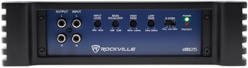 Rockville dB55 4000 Watt/1000w CEA RMS 5 Channel Amplifier Car Stereo Amp, Loud! in Kuwait