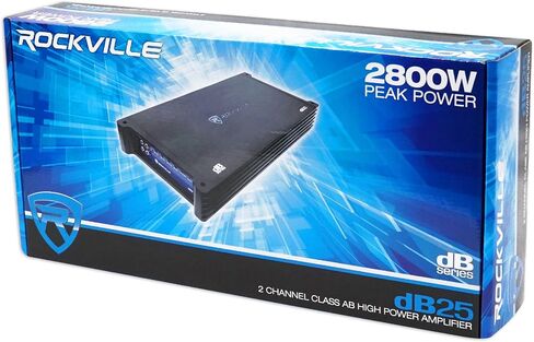 Rockville dB55 4000 Watt/1000w CEA RMS 5 Channel Amplifier Car Stereo Amp, Loud! in Kuwait