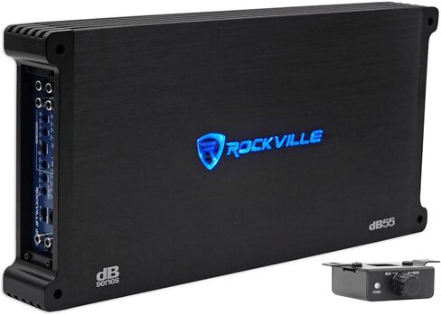 روكفيل dB55 4000 وات/1000 وات CEA RMS 5 قنوات مكبر صوت ستيريو للسيارة، بصوت عالٍ! in Saudi Arabia