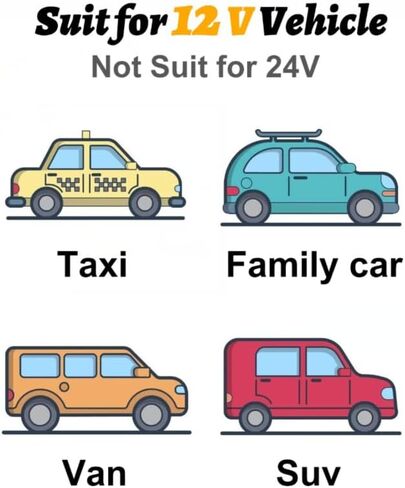 سخانات السيارة 12 فولت، مزيل ضباب الزجاج الأمامي 150 وات، سخان لوحة القيادة 2 في 1 للسيارة، مزيل الصقيع قابل للدوران 360 درجة للمركبة، تسخين سريع in Kuwait