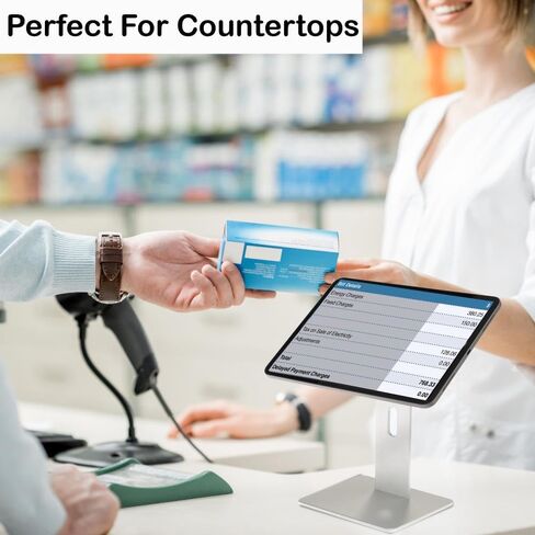 حامل الكمبيوتر اللوحي المغناطيسي Gabor - حامل iPad للمكتب، حامل حامل سطح المكتب متوافق مع جهاز لوحي مقاس 4-11 بوصة - دوران 360 درجة، حامل لجهاز iPad Air الجيل الرابع و11 iPad Pro الجيل الأول والثاني والثالث in Kuwait