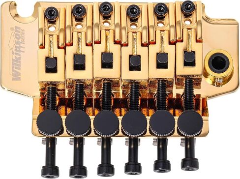 Wilkinson WODL1 2-1/8 inch(54mm) Double Locking Tremolo System Guitar Bridge for 6 String FR Style Electric Guitar Parts (WODL1 （CR）) in Saudi Arabia