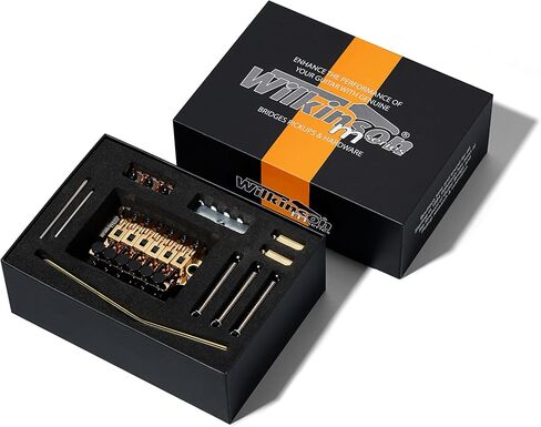 Wilkinson WODL1 2-1/8 inch(54mm) Double Locking Tremolo System Guitar Bridge for 6 String FR Style Electric Guitar Parts (WODL1 （CR）) in Saudi Arabia