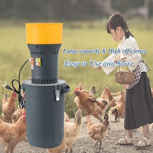 Grain Mill Corn Grinder, 1000w Electric Feed Grinder Mill Dust-Free Dry Cereals Grinder with Detachable Hopper & 5 Sieves for for Wheat Corn Grain Spice Coffee Beans 6.6 Gallons (25L) in Kuwait