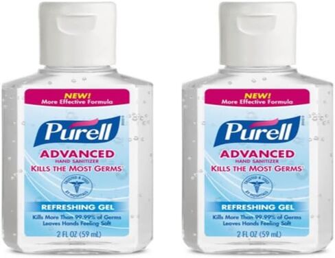 Purell Hand Sanitizer 2 oz (Pack of 2), 2 Fl Oz (Pack of 2) in Saudi Arabia