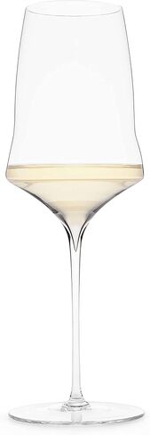 Josephinenhütte - JOSEPHINE No 1 - White - White wine glasses - purely handmade - Set of 6 in Saudi Arabia