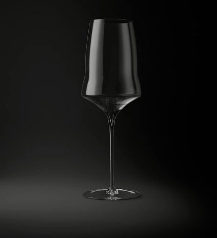 Josephinenhütte - JOSEPHINE No 1 - White - White wine glasses - purely handmade - Set of 6 in Saudi Arabia