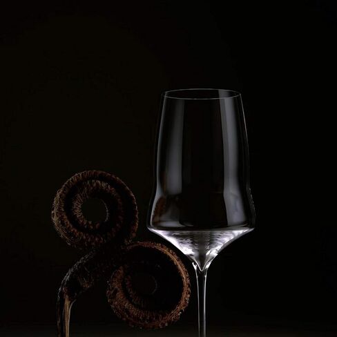 Josephinenhütte - JOSEPHINE No 1 - White - White wine glasses - purely handmade - Set of 6 in Saudi Arabia