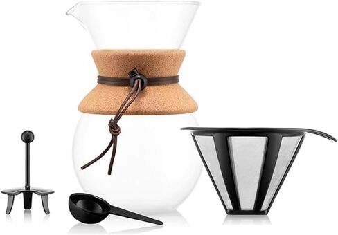 Bodum Pour Over Coffee Maker with Permanent Filter in Kuwait