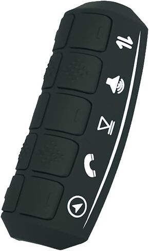 Universal Smart Wireless Car Steering Wheel Control Remote Button Support Bluetooth Control Suitable for Android Wince Connected to GPS Navigation Multimedia Player Control Radio DVD Music with Light in Saudi Arabia