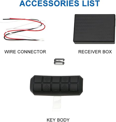 Universal Smart Wireless Car Steering Wheel Control Remote Button Support Bluetooth Control Suitable for Android Wince Connected to GPS Navigation Multimedia Player Control Radio DVD Music with Light in Saudi Arabia