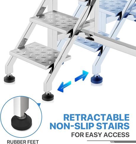 محطة غسيل الكلاب MoNiBloom مقاس 32 بوصة للمنزل، محطة غسيل الكلاب الصغيرة من الفولاذ المقاوم للصدأ مع ملحقات وخطوات كاملة، باب منزلق لحوض استحمام الحيوانات الأليفة بسعة تصل إلى 110 رطل in Kuwait