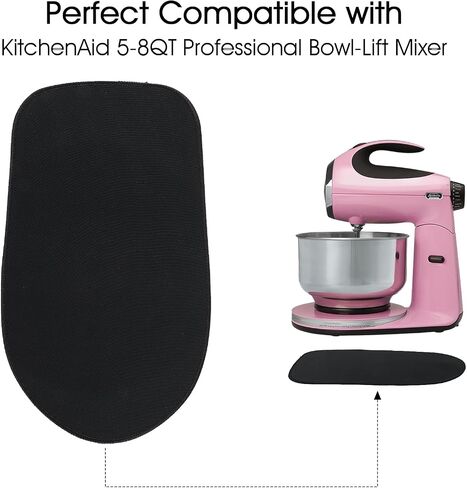 Sliding Mat for Kitchen aid Stand Mixer Mixer Mover Slider Mat Pad Kitchen Aid 4.5-5qt Tilt-Head Stand Mixer Kitchen Appliance Slide Tray - Strong Sturdy Non-Slip Appliance Slider Board in Saudi Arabia