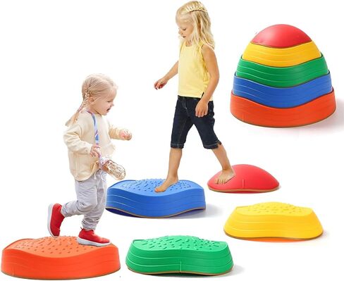 Fanboxk Stepping Stones for Kids,Non-Slip Toddler Sensory Toy in Kuwait