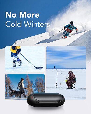 تدفئة اليد القابلة لإعادة الشحن، VEGER 2 حزمة تدفئة اليد الكهربائية القابلة لإعادة الشحن، سخان الجيب المحمول لعيد الميلاد، في الداخل، في الهواء الطلق، الرياضة، أساسيات الشتاء، الأيام الباردة يجب أن يكون لديك in Kuwait