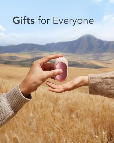 تدفئة اليد القابلة لإعادة الشحن، VEGER 2 حزمة تدفئة اليد الكهربائية القابلة لإعادة الشحن، سخان الجيب المحمول لعيد الميلاد، في الداخل، في الهواء الطلق، الرياضة، أساسيات الشتاء، الأيام الباردة يجب أن يكون لديك in Kuwait