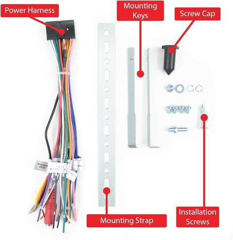 Dual Electronics XDVD179BT 7 بوصة بمحرك قابل للطي LED شاشة تعمل باللمس وراديو ستيريو للسيارة DIN واحد | سي دي/دي في دي | مساعد الضغط والتحدث | إدخال الكاميرا الاحتياطية | بلوتوث | تشغيل وشحن USB in Kuwait