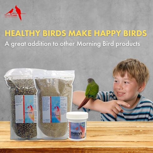 Morning Bird Thrive، مكمل طاقة مغذية بالمعادن والفيتامينات والأحماض الأمينية والإلكتروليتات والبروتين، 1 أونصة in Saudi Arabia