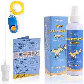 Not Here Dog Spray - 8 أوقية Dog Stay Away - رذاذ تدريب الكلاب على التوقف عن التبول - رذاذ آمن طارد للكلاب للتبول - تحقيق تدريب فعال للحيوانات الأليفة