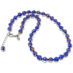 Original Murano Glass Avventurine Necklace Handmade in Italy