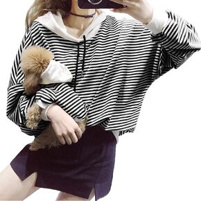 Dog Hoodies for Small Medium Large Dogs,Matching Dog and Owner Clothes Separately Sold, Striped Dog Shirts,Boy Girl Cat Dog Birthday Christmas Outfits (for Pets, XL - Chest 19.2")