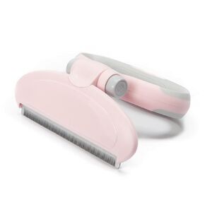 Deshedding Dog Undercoat Brush, Professional Cat Hair Remover, Smart Grooming Tool Reduce Shedding for Long Medium Short Haired dogs and Cats
