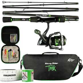 Amundson Savvy Rider Trek All-in-One Fishing Combo
